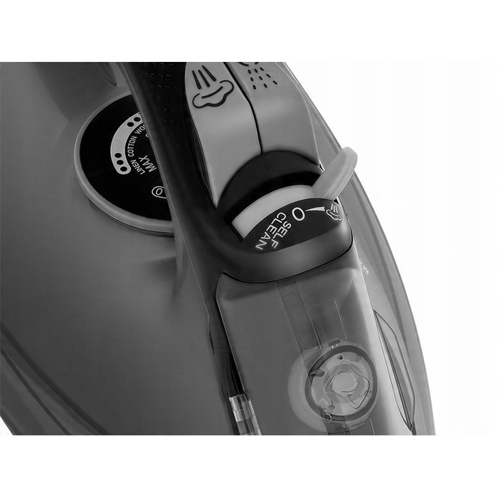 Парова праска LAFE GlidePro 2600W, 80 г/хв, 600 мл, система крапельного захисту