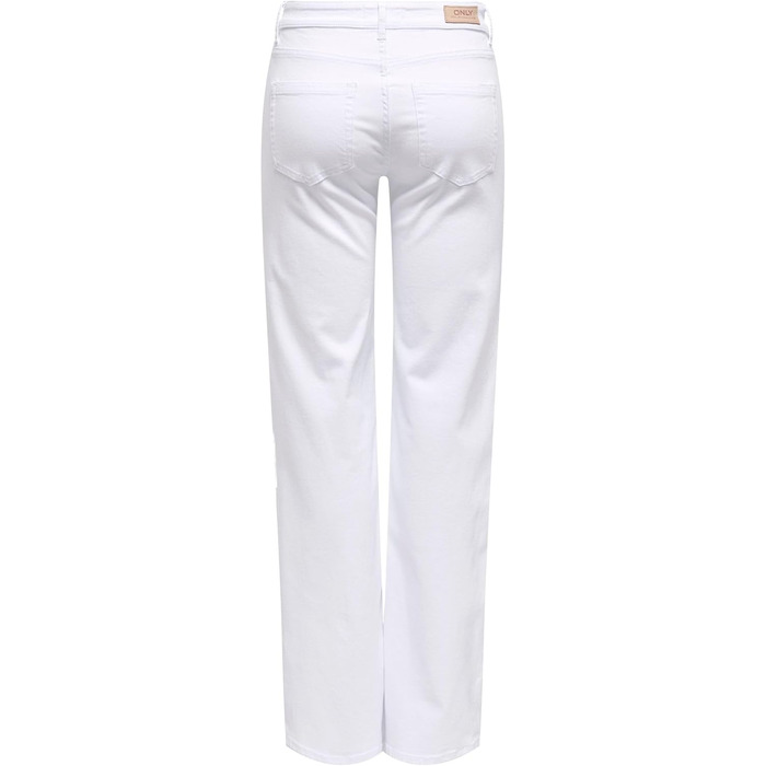 Жіночі джинси Only Blush прямого крою, білі, висока посадка, розмір XL (32L)