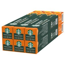 Кавові капсули Starbucks для Nespresso, світле обсмаження, карамельний аромат, 60 капсул (6х10)