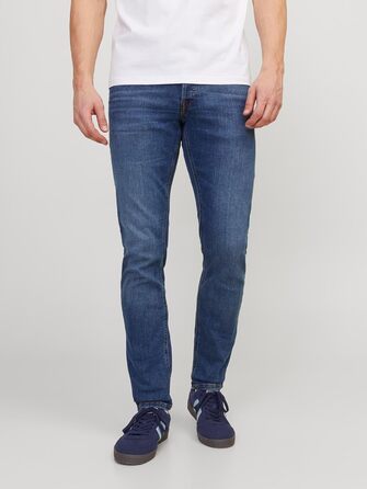 Джинси чоловічі JACK & JONES Glenn Slim Fit сині (32W/30L) оригінал