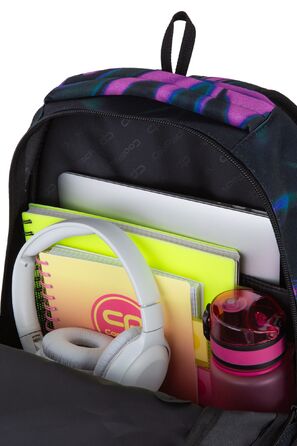 Великий багатосекційний шкільний рюкзак CoolPack, колір: аметист
