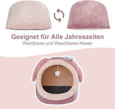 Кігтечка-будиночок для котів Jiupety, ліжко-будиночок для котів, великий (38x37x32 см), зелений, з неслизьким дном та знімним килимком