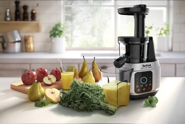 Вертикальна повільна соковижималка Tefal ZC420E38 150 Вт Juice and Clean