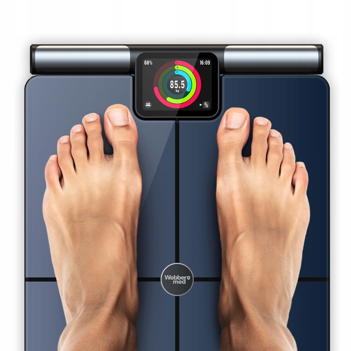 Розумні ваги для ванної кімнати Webber PRO+ Siena PS636C з WiFi