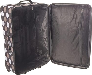 Набір валіз Rockland Escape Softside, 4 шт., племінний дизайн (14/19/24/28)