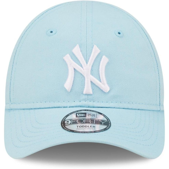 Дитяча кепка New Era New York Yankees MLB League Essential Pink 9Forty (6-24 місяці, небесно-блакитний)