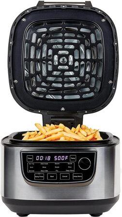 PowerXL MultiCooker - 12-in-1 Multi Cooker with Keep Warm Function - Air Fryer, Oven, Skillet, Rice Cooker, and More - 5.7 Liter Capacity - 12 Cooking Programs - Air Fryer - Calorie-Saving