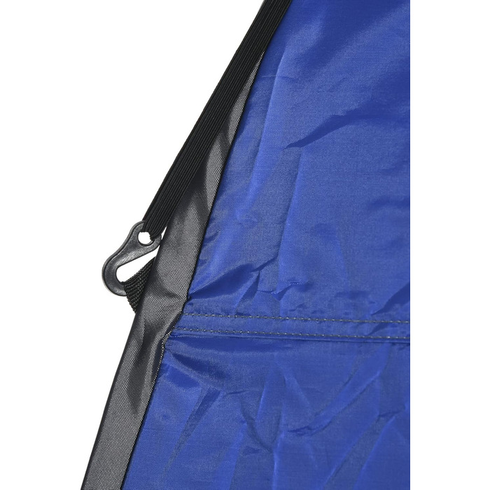 Outsunny Pop-Up Shower Tent Toilet Tent - Portable Outdoor Changing Room & Privacy Shelter with Carry Bag - 126x124x189cm