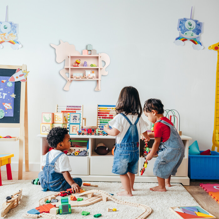 Relaxdays Unicorn Kids' Shelf
