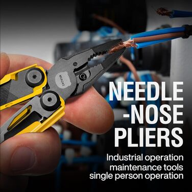 Мультитул MIAOKE 23 в 1 з подарунковою коробкою: викрутки, пилка, плоскогубці, ніж для кемпінгу. Ідеальний подарунок для чоловіків