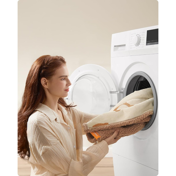 Водонепроникна ковдра для собак Feandrea, Sherpa Fleece, 152x127 см, XL, для собак та котів, захист дивану, машинне прання, бежевий, XXXL (229x203 см)