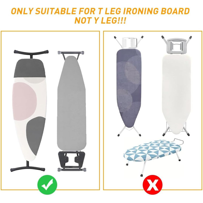 Настінна вішалка для праски та гладильної дошки MOREE, металева, чорна, для зберігання та декорування пральні