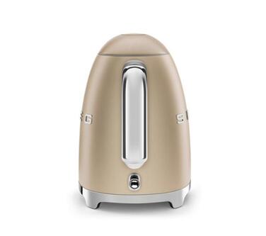 Електричний чайник Smeg KLF03CHMEU, 2400 Вт, 1,7 л, жовтий/золотий