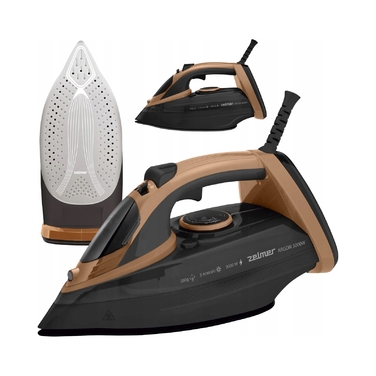 Бездротова праска Zelmer Argon, 3000 Вт, керамічна підошва, 450 мл, 40 г/хв