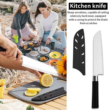 Berglander Camping Essentials, Camping Cookware Utensil Set, Camping Accessories Gear Must-Haves, come with camping cutlery sets, plates, and cups, ideal for outdoor stoves, picnics, and grilling.