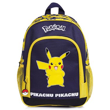 Дитячий рюкзак Pokémon Pikachu: для хлопчиків та дівчаток, 8-18 років, ідеальний для школи та як подарунок, блакитний