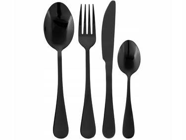 Набір столових приборів Martimar High Quality Black, 24 предмети