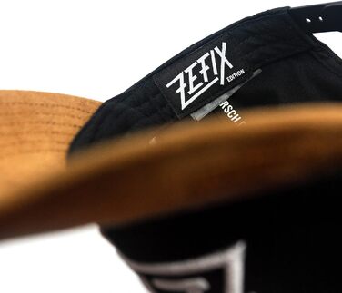 Кепка Snapback Bayerisches Zefix з фетру, чорна, універсальний розмір