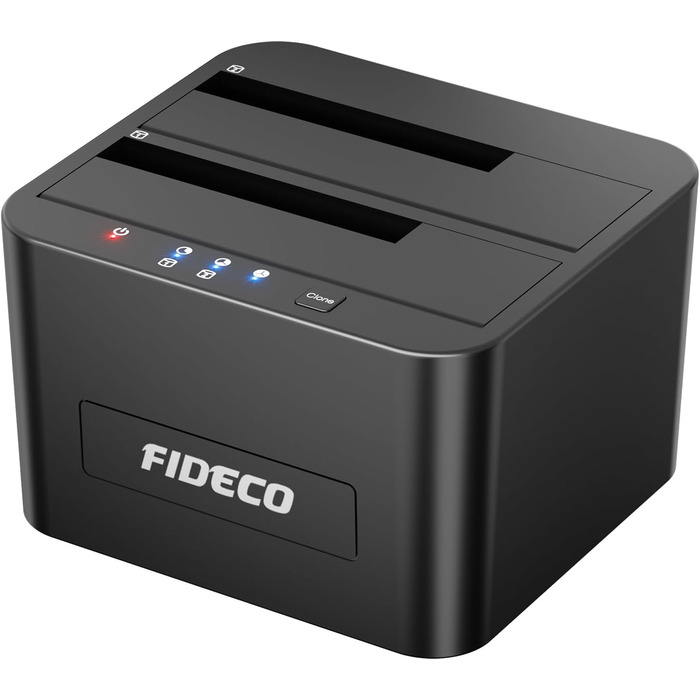 Док-станція для HDD/SSD FIDECO, USB 3.0, 2.5/3.5