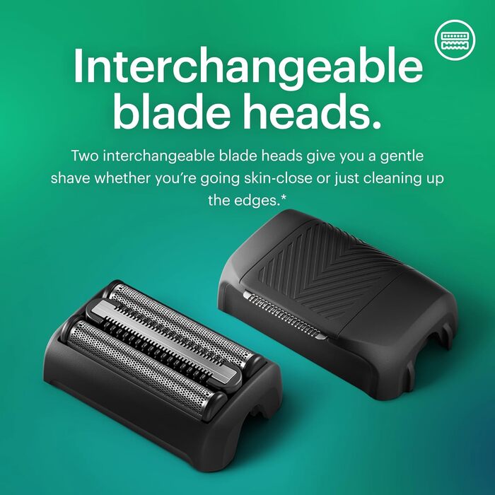 Електричний триммер MANSCAPED® The Chairman™ Plus: 2 змінні насадки, SkinSafe®-фільтр, USB-C зарядка, ніжний до шкіри