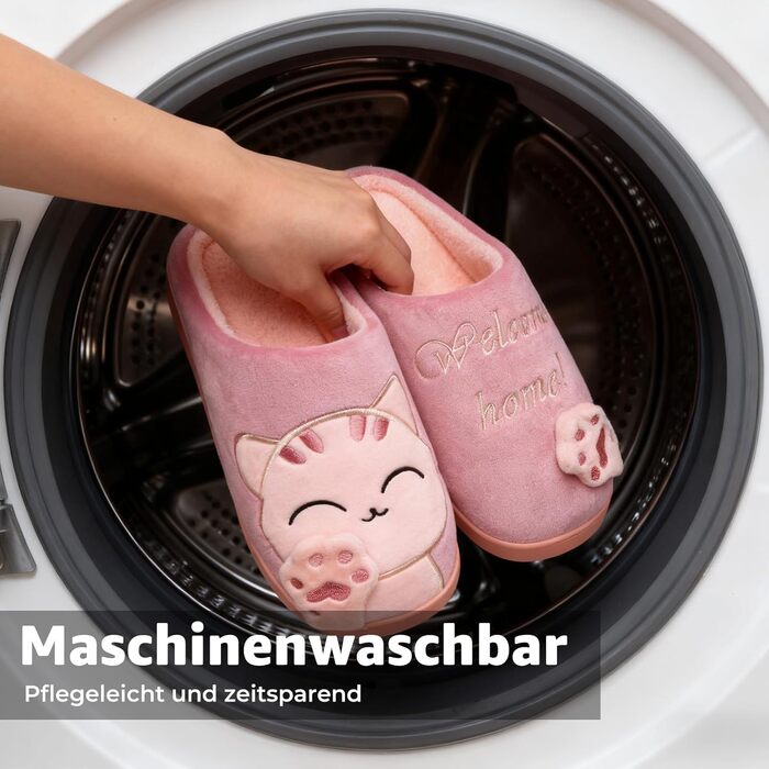 Тапочки зимові Mishansha з жорсткою підошвою - теплі, зручні, м'які, унісекс, для дорослих (37/38 EU, червоні)