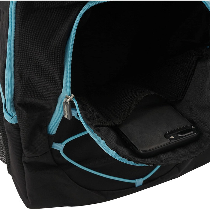 Ізотермічний рюкзак CampFeuer 30 літрів: легкий, водонепроникний, для пікніків, кемпінгу, пляжу та відпочинку на природі (чорний)