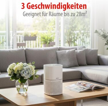 Електричний осушувач повітря Alpina для підвалів та кімнат до 20 м² – портативний осушувач з дисплеєм, 50W