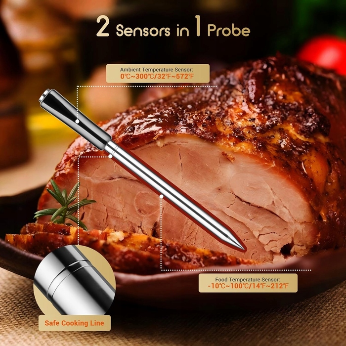 Електронний термометр з щупом Inkbird, 0-250 °C