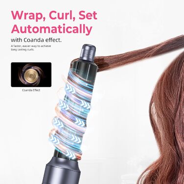 Професійний фен-щітка Pro Hairstyler Airbrush 6 в 1: сушка, укладка, об'єм, локони. 1000W