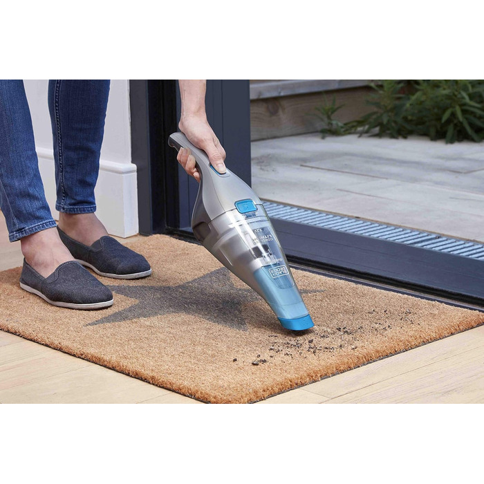 Акумуляторний пилосос ручний BLACK+DECKER Dustbuster 7.2V (NVC215W) - безмішковий, з насадкою та зарядним пристроєм