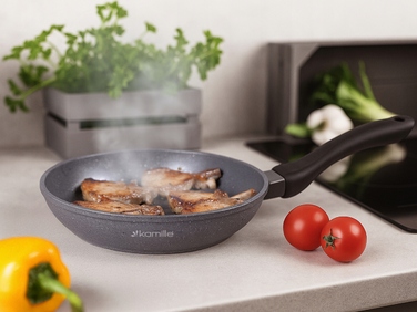 Набір кастрюль та сковорідок Kamille, 10 предметів, для індукційних та газових плит