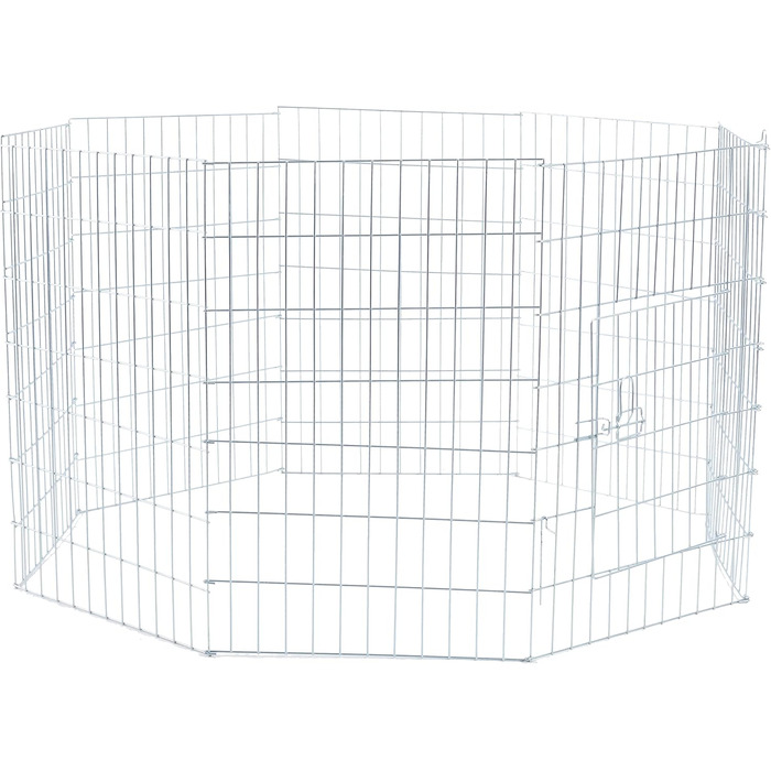 Вольєр для цуценят Trixie Natura, оцинкований, діаметр 154 см, висота 91 см