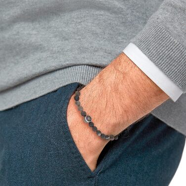 Браслет s.Oliver для чоловіків з нержавіючої сталі, подарункова коробка, (BEADS)