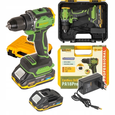 Акумуляторний шурупокрут Procraft 20 V PA18Pro