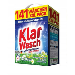 Універсальний пральний порошок Klar Wash, 10,07 кг