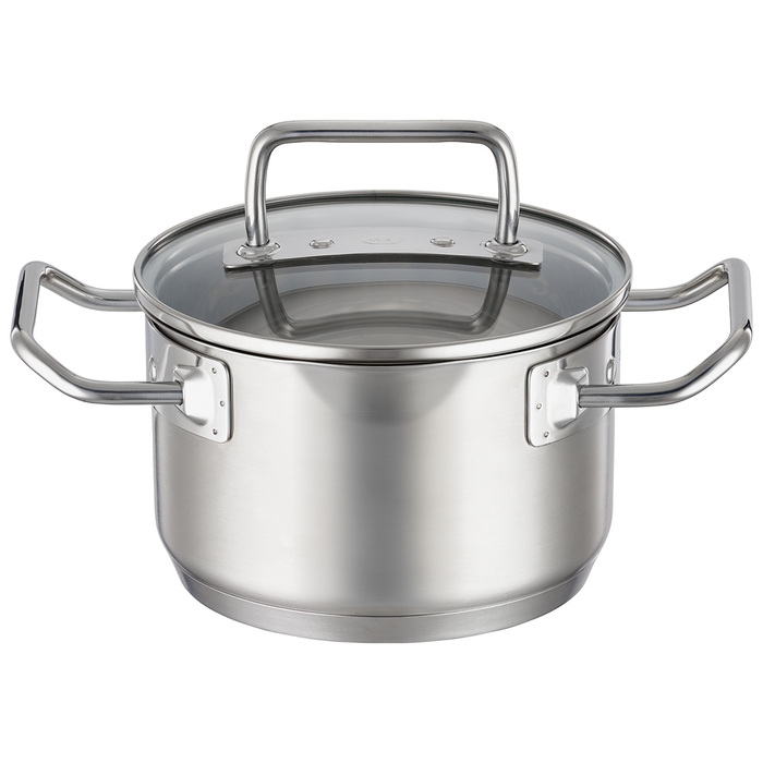 Rosle EXPERTISO 7-Piece Cookware Set, 2x16/20/24 cm, Stainless Steel
