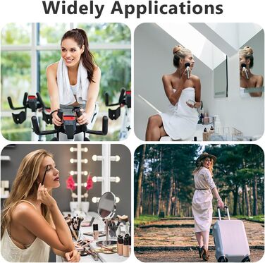 Набір косметичних сумок з брезенту, 4 шт. – Косметичка для подорожей, органайзер для макіяжу, багатофункціональна сумочка з блискавкою, аксесуари для косметики, кольорова