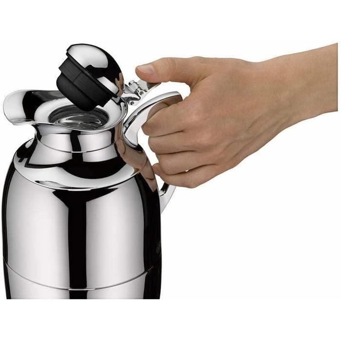 Alfi Jewel Insulated Thermos, 1 l, 14.5 x 26.5 cm Aluminum