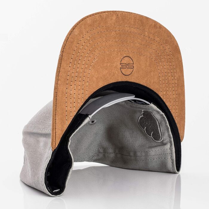 Кепка Blackskies® Pathfinder Snapback - унісекс, сіра | Бейсболка з регулюванням розміру | Преміум якість