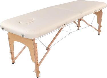 Масажний стіл Beltom® Basic 2 зони 185 x 60 см - Легкий (11,8 кг) - Масажний стіл, Лежак для масажу, Косметологічне ліжко