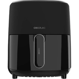 Фритюрниця без олії Cecotec Cecofry Fantastik Window 4000, 4 л, 1400 Вт, 9 програм, сенсорне управління, PerfectCoo, 80-200°C, таймер, чорний