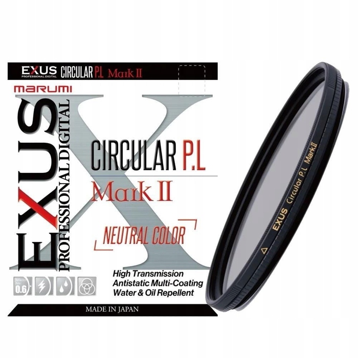 Поляризаційний фільтр Marumi EXUS Mark II CPL 49mm HD Slim
