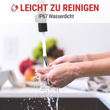 Бездротовий термометр для м'яса ThermoPro TempSpike Bluetooth 150м, IP67, для гриля, духовки, мангала, ротісерії, фритюрниці