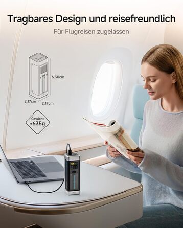 Power Bank CUKTECH 20: 25000mAh, 140W, PD3.1, 3 порти, цифровий дисплей, для ноутбуків, MacBook, Xiaomi, Galaxy, iPhone