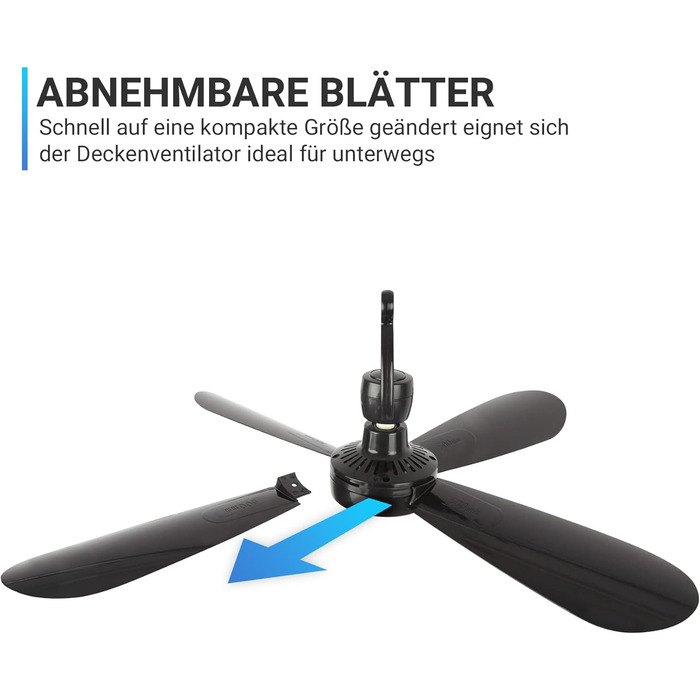 Стелянний вентилятор Bestlivings з кабелем 5м, Ø40 см, білий, з вимикачем, 220V, 5W