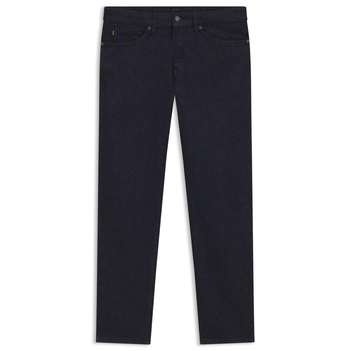 Чоловічі джинси BOSS Maine Regular-Fit сині з еластичного деніму 34W/32L Dark Blue 403