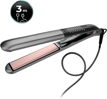 Випрямляч для волосся Cecotec Bamba RitualCare 1200 HidraProtect Ion Touch: турмалін, кератин, арганова олія, технологія Ion Touch, 60 Вт