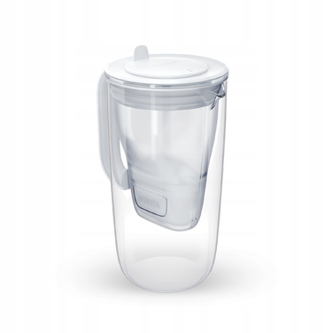 Скляний фільтр-кувшин Brita Glass, сірий + 3 смінні картриджі Pure Performance