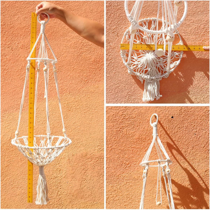 Гамак для кота Макramee ручної роботи, підвісний, для дому, внутрішнє вікно