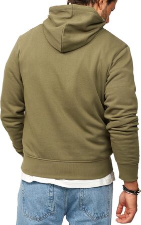 Світшот Jack & Jones чоловічий з капюшоном, логотип S, хакі